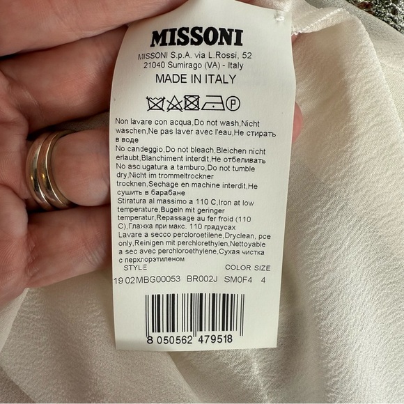 Missoni Kids Swirl Pattern A-line Dress size 4 - Picture 6 of 7